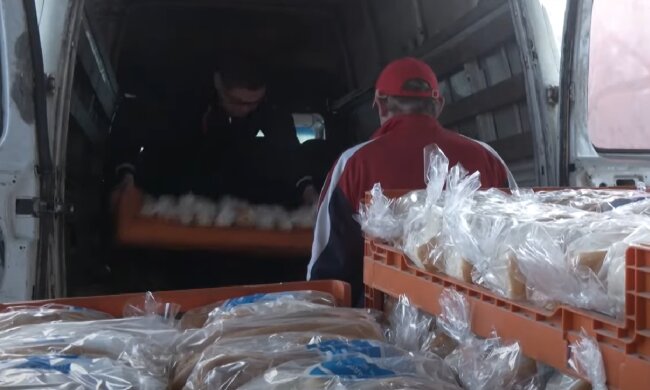 Бесплатные продукты для ВПЛ и пенсионеров в Днепре