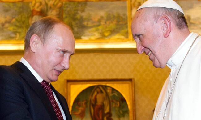 путин папа римский франциск