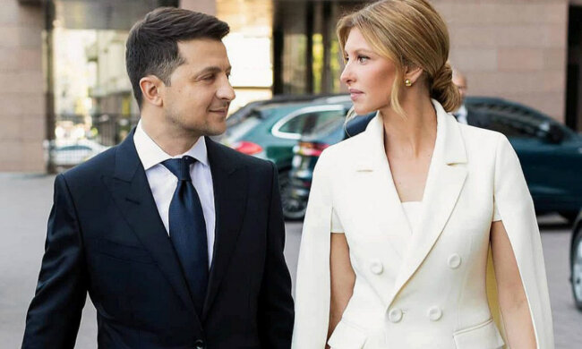 елена зеленская, владимир зеленский