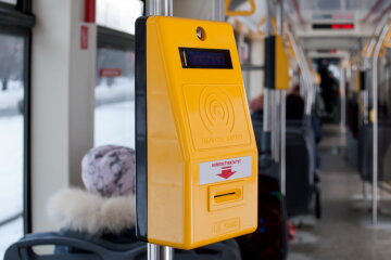 валидатор, транспорт, билет