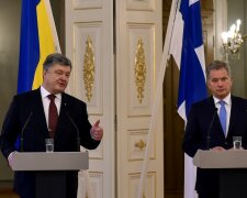 Украина Финляндия Порошенко