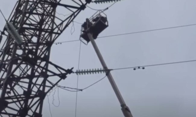 Отключение света в Днепре и области