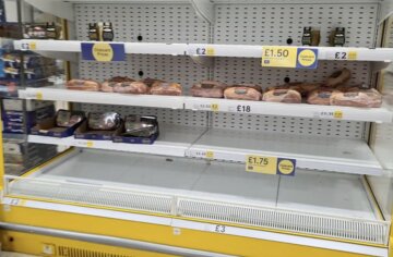 Дефіцит продуктів у Київській області