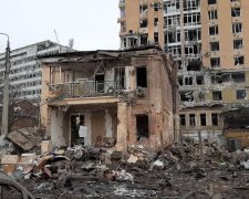 Харків, руїни, війна, будинок
