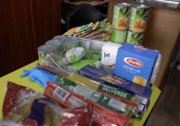 Гуманитарная помощь для пенсионеров в Харьковской области