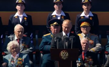 Молода "ветеранша" перекреслила старання Путіна з парадом, ганебний кадр: "Губи всякі потрібні"