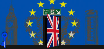 Коллаж. Британия-ЕС