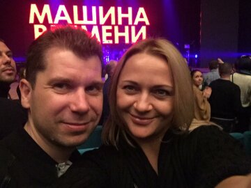 Роман Марченко и жена