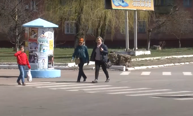 Штраф за перехід дороги не на "зебрі" у Києві