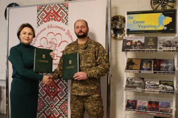 Від книги до фронту: Національна бібліотека для дітей та Нацгвардія об'єдналися заради виховання молоді