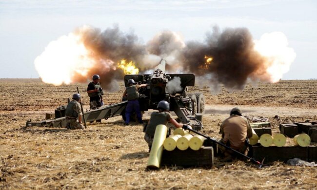 обстрел война