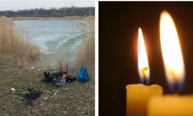 У харківській річці знайдено тіло людини, фото: "до рук були прив'язані шлакоблоки"