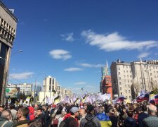 Москва протест акция