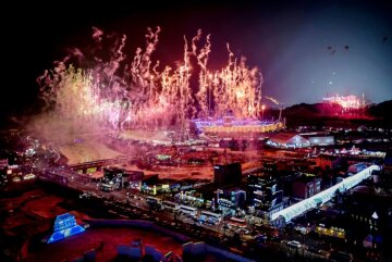 олимпиада 2018, открытие