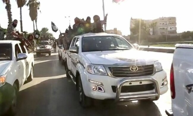 ИГИЛ ИГ Исламское государство Toyota