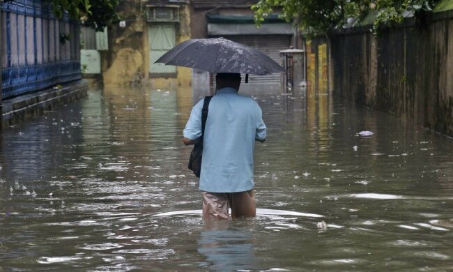 ливень, наводнение, дождь