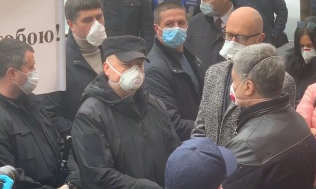 Порошенко, Турчинов, Яценюк