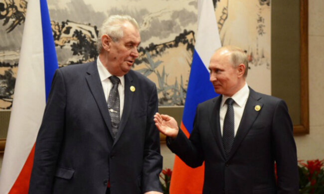 милош земан с путиным