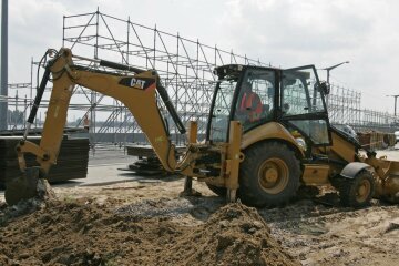 стройка строительство бульдозер