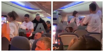 "Дикари!": из-за поведения пьяного россиянина самолет сменил курс, видео