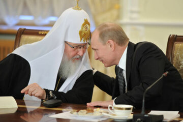 патриарх кирилл, путин