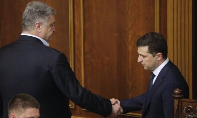 порошенко, зеленський