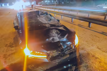 Моторошна аварія у Дніпрі: від удару пішоходу відірвало ногу, відео з місця