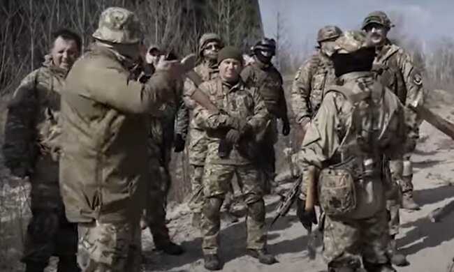 украинские военные, бойцы ВСУ