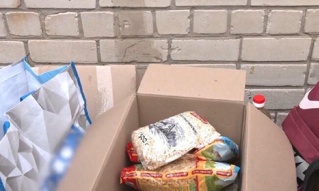 Безкоштовні продукти для ВПО та пенсіонерів у Кіровоградській області