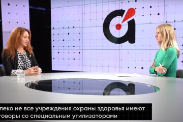 Далеко не все больницы в Украине имеют договора со специальным утилизатором ковидных отходов, - Лисневская