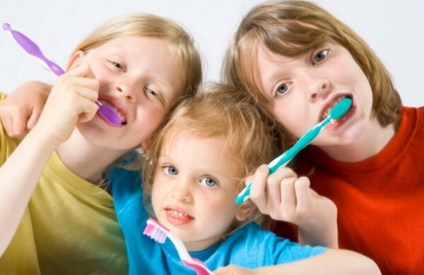 чистка зубов