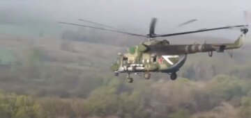 российский вертолет, война, авиация РФ