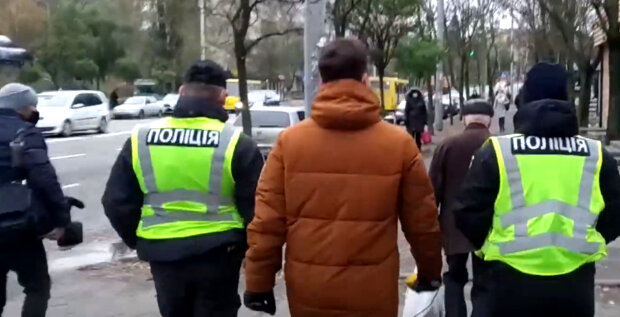 полиция, украинцы, маски, штрафы