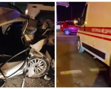 В Одесі автоледі зустріла стовп і перетворила авто на купу металу: кадри аварії