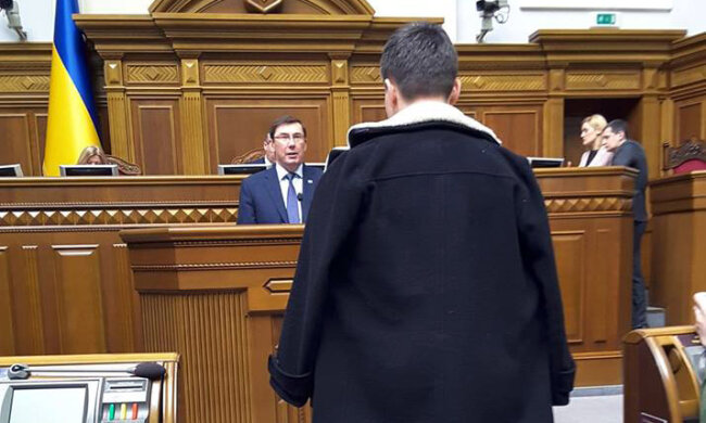 Савченко, Луценко, Рада