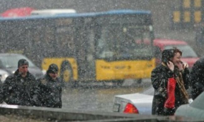 погода, дождь, снег, весна