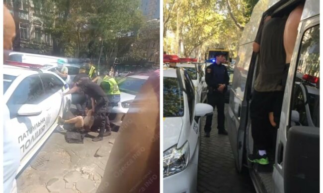 "Да подождите, куда вы его грузите?": толпа выступила против полицейских, пришлось объясняться