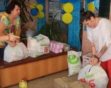 Бесплатные продукты для ВПЛ и пенсионеров в Харьковской области