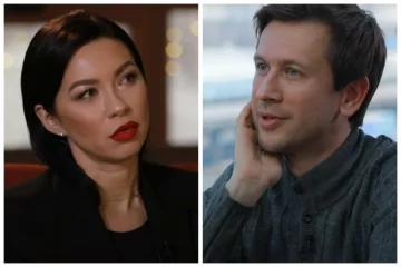 Дмитро Ступка і Поліна Логунова