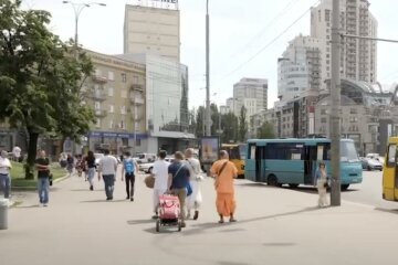 Ограничение движения транспорта в Киеве