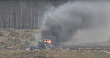 Вертолет с оккупантами упал в Крыму, есть погибшие: первые подробности