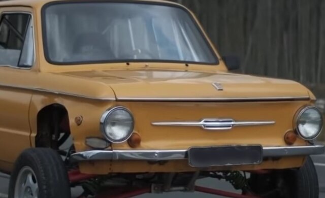 Українські умільці переробили "Запорожець" в унікальне авто, фото: "Прям Porsche 911"