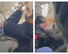 Попросили надіти маску: з'явилося відео бійки в харківському метро