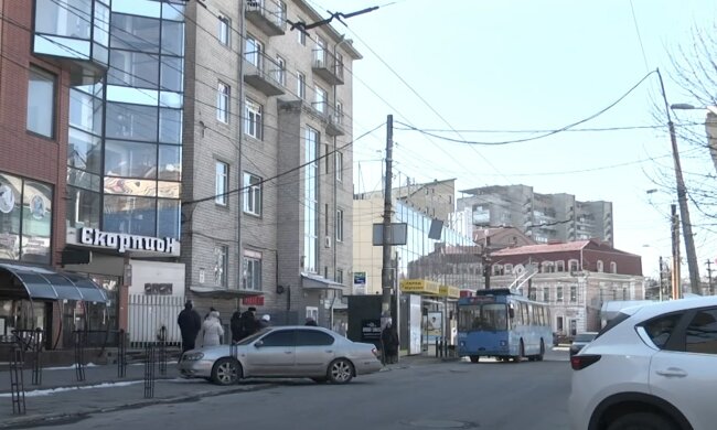 Ограничение движения транспорта в Днепре