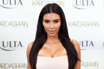 Kim Kardashian Promotes Kardashian Sun Kissed At ULTA Beauty In Los Angeles