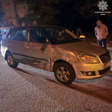 У Київській області  поцупили автівку з місця аварії