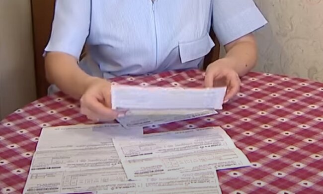 квитанції, ЖКГ, рахунки