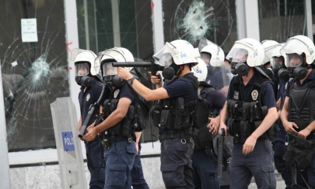 полиция Турции