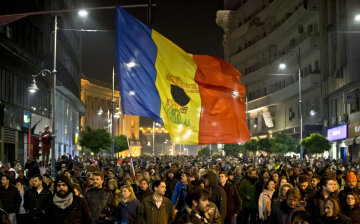 Румыния-протесты