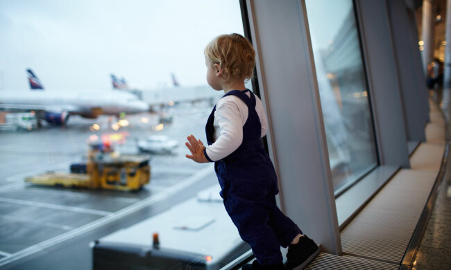 ребенок, дети, аэропорт, алименты